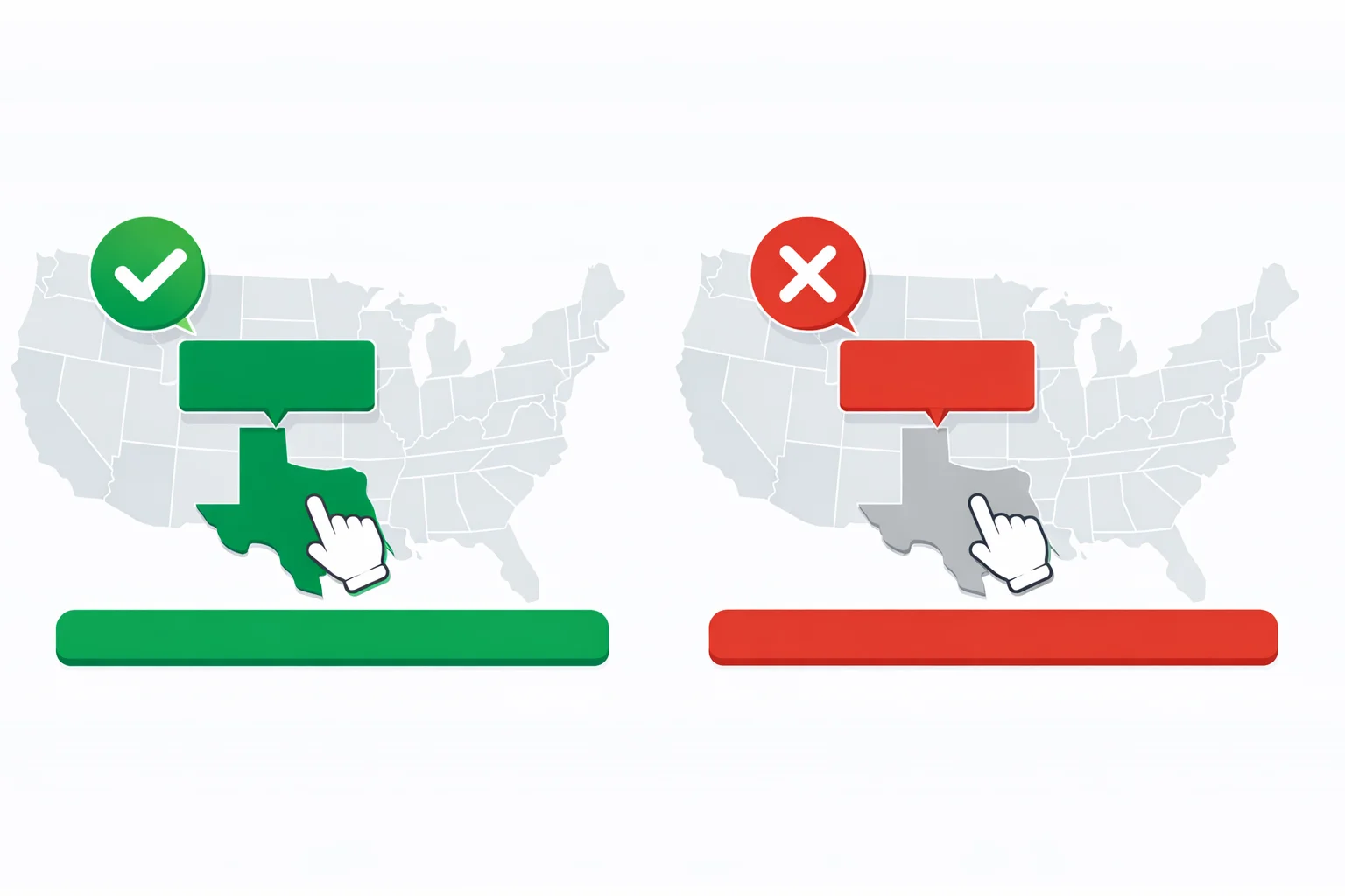 US States Map Quiz: Click the State