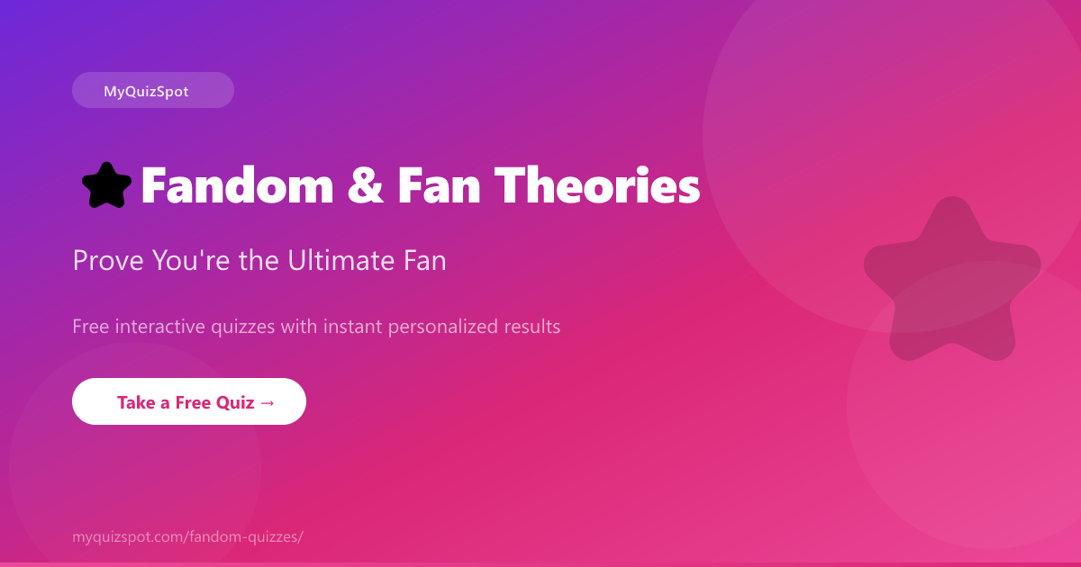 Fandom Quizzes — Sorting Hats, Factions & More | MyQuizSpot
